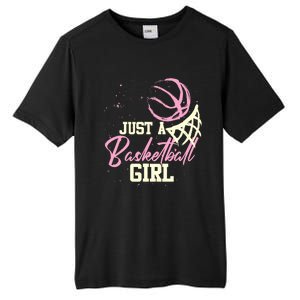 Basketball Player Wo Just A Basketball Girl Basketball Tall Fusion ChromaSoft Performance T-Shirt