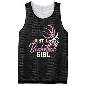 Basketball Player Women Just A Basketball Girl Basketball Mesh Reversible Basketball Jersey Tank