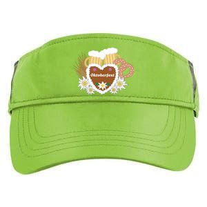 Beer Pretzel Wheat Oktoberfest Ing Gery Funny Gift Adult Drive Performance Visor