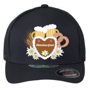 Beer Pretzel Wheat Oktoberfest Ing Gery Funny Gift Flexfit Unipanel Trucker Cap