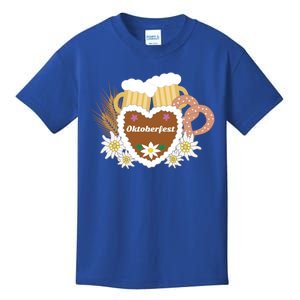 Beer Pretzel Wheat Oktoberfest Ing Gery Funny Gift Kids T-Shirt