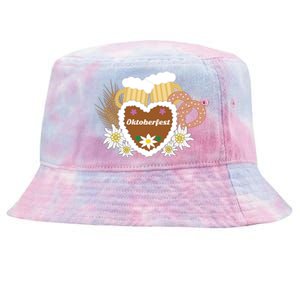 Beer Pretzel Wheat Oktoberfest Ing Gery Funny Gift Tie-Dyed Bucket Hat