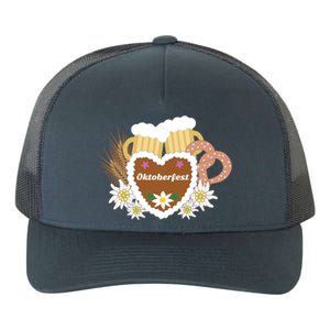 Beer Pretzel Wheat Oktoberfest Ing Gery Funny Gift Yupoong Adult 5-Panel Trucker Hat