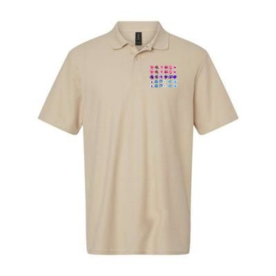 Bisexual Pride Wildflower Bi Lgbt Month Floral Rainbow Polo