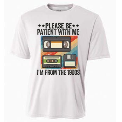 Be Patient With Me IM From The 1900s Cooling Performance Crew T-Shirt