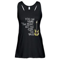 Bass Player You Can Hear The Music But You Feel The Bass Ladies Essential Flowy Tank