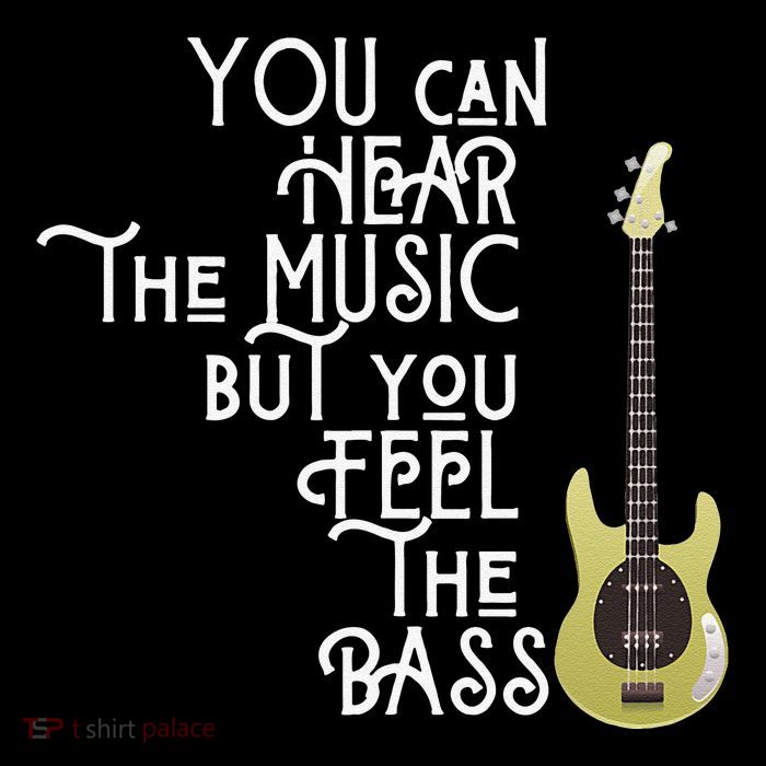 Bass Player You Can Hear The Music But You Feel the Bass 7-Panel Snapback Hat
