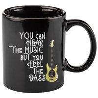 Bass Player You Can Hear The Music But You Feel the Bass 11oz C Handle Ceramic Mug