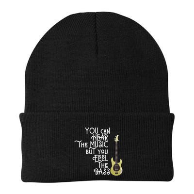 Bass Player You Can Hear The Music But You Feel the Bass Beanie