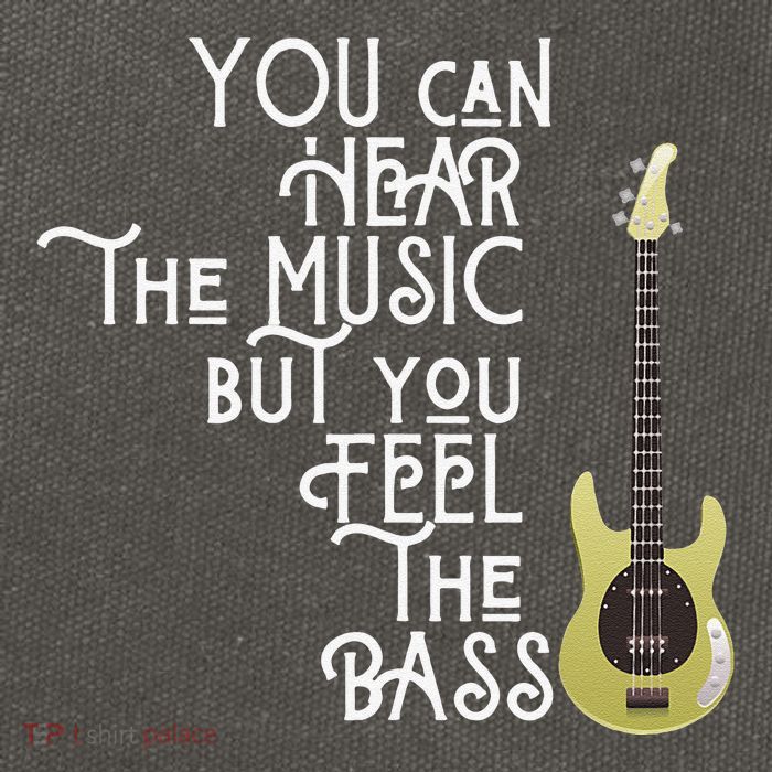 Bass Player You Can Hear The Music But You Feel the Bass Cotton Canvas Backpack