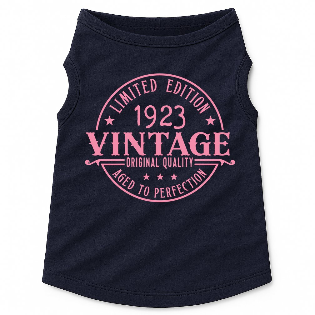 Birthday Queen 1923 Birthday Mom 100th Birthday Doggie Tank