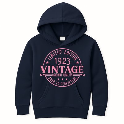 Birthday Queen 1923 Birthday Mom 100th Birthday Kids Hoodie