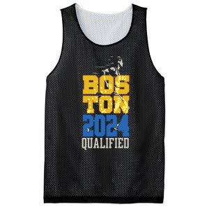 Boston Qualified 2024 Annual Race Women Long Sleeve Mesh Reversible Basketball Jersey Tank