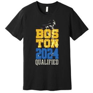 Boston Qualified 2024 Annual Race Women Long Sleeve Premium T-Shirt