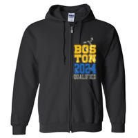 Boston Qualified 2024 Annual Race Women Long Sleeve Full Zip Hoodie