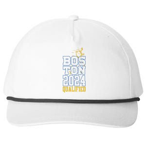 Boston Qualified 2024 Annual Race Women Snapback Five-Panel Rope Hat