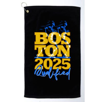 Boston Qualified Annual Race 2025 For Marathon Gift Golf Towel