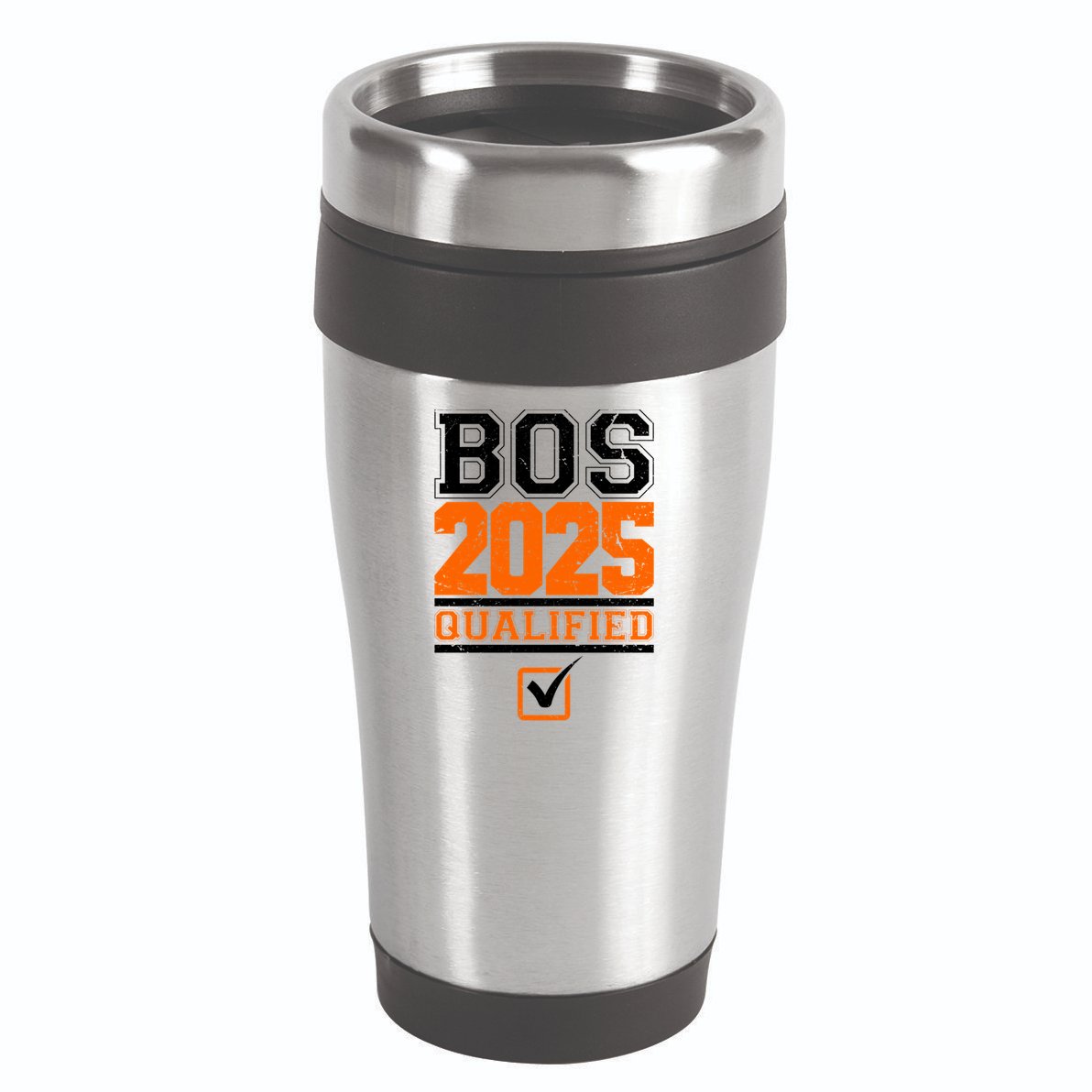 Boston Qualified Annual Race 2025 For Marathon Gift 16oz Travel Tumbler