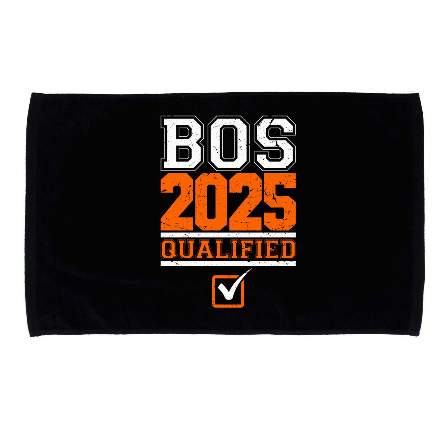 Boston Qualified Annual Race 2025 For Marathon Gift Microfiber Hand Towel