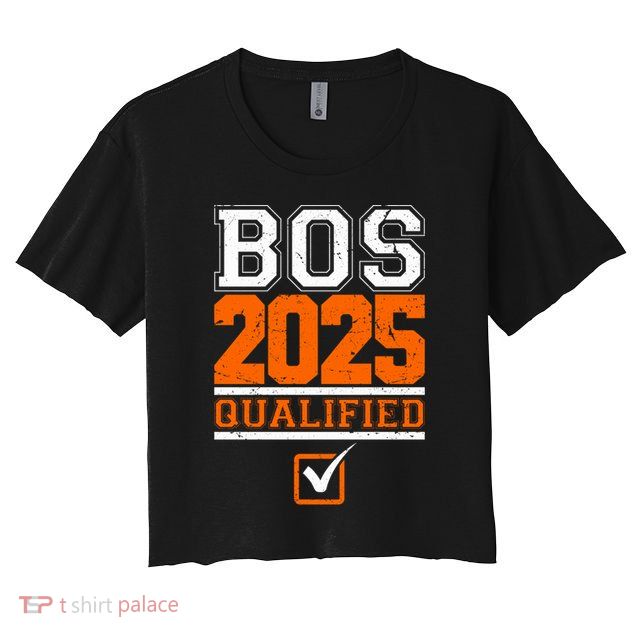 Boston Qualified Annual Race 2025 For Marathon Gift Crop Top