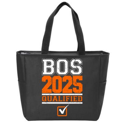 Boston Qualified Annual Race 2025 For Marathon Gift Zip Tote Bag
