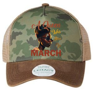 Black Queens are Born in March Birthday Gifts Wo Legacy Tie Dye Trucker Hat