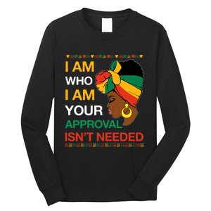 Black Queen African American Juneteenth Black History Month Long Sleeve Shirt