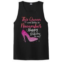 Black Queens Are Born In November Birthday PosiCharge Competitor Tank