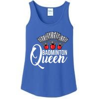 Badminton Queen Badminton Player Shuttlecock Sports Smash Gift Ladies Essential Tank