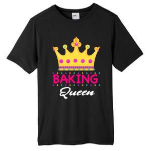 Baking Queen Baker Mom Funny Gift Tall Fusion ChromaSoft Performance T-Shirt