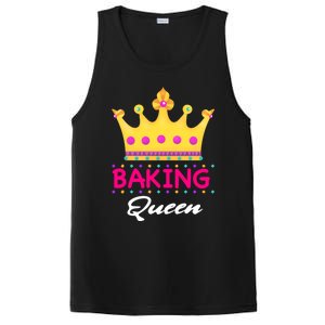 Baking Queen Baker Mom Funny Gift PosiCharge Competitor Tank