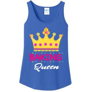 Baking Queen Baker Mom Funny Gift Ladies Essential Tank