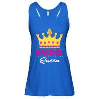 Baking Queen Baker Mom Funny Gift Ladies Essential Flowy Tank