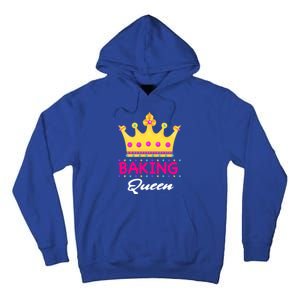 Baking Queen Baker Mom Funny Gift Tall Hoodie