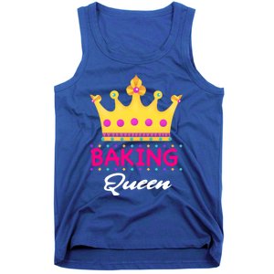 Baking Queen Baker Mom Funny Gift Tank Top