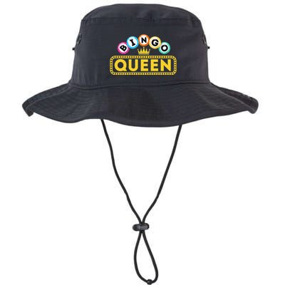 Bingo Queen Bingo Lover Gambler Gambling Bucket Hat