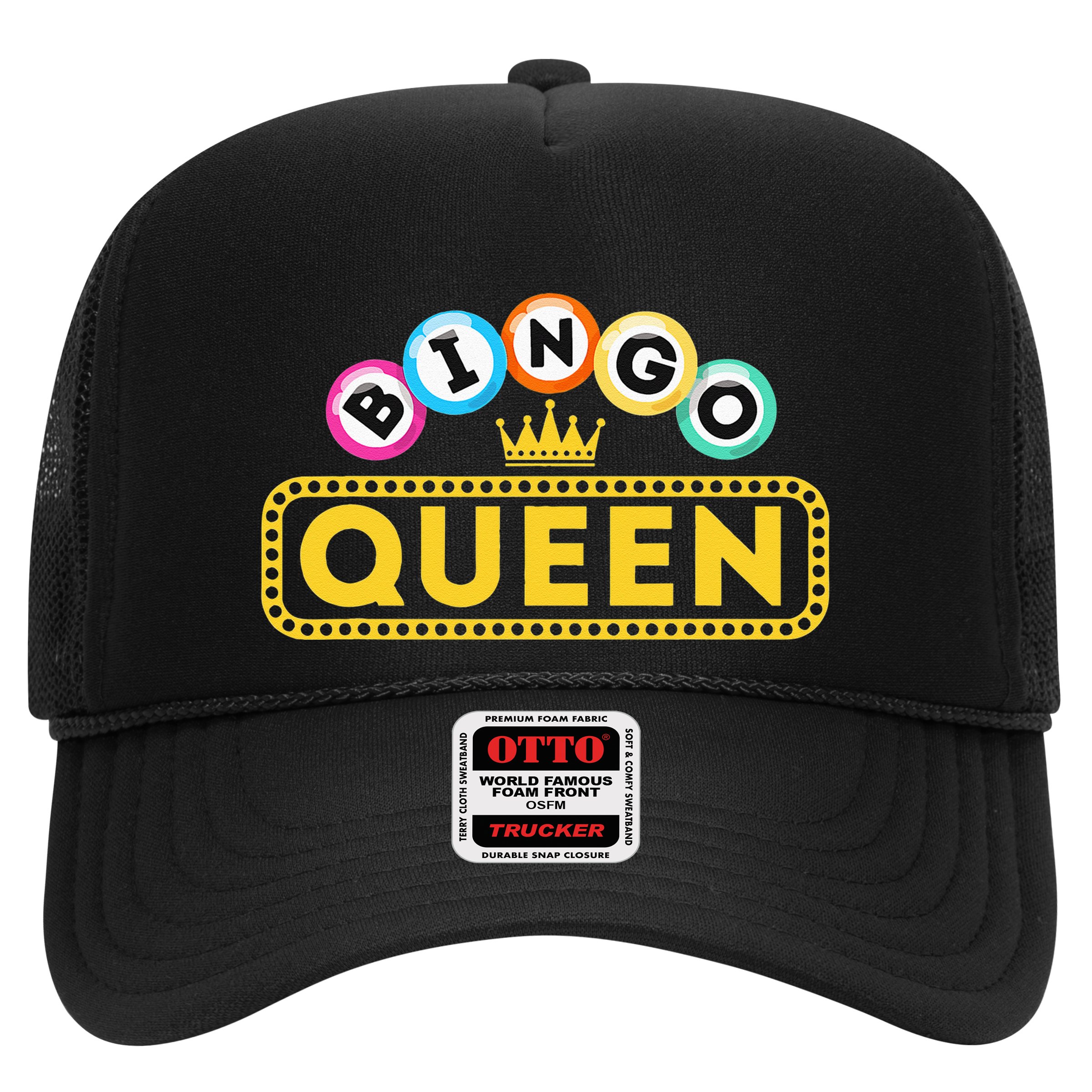 Bingo Queen Bingo Lover Gambler Gambling Hat