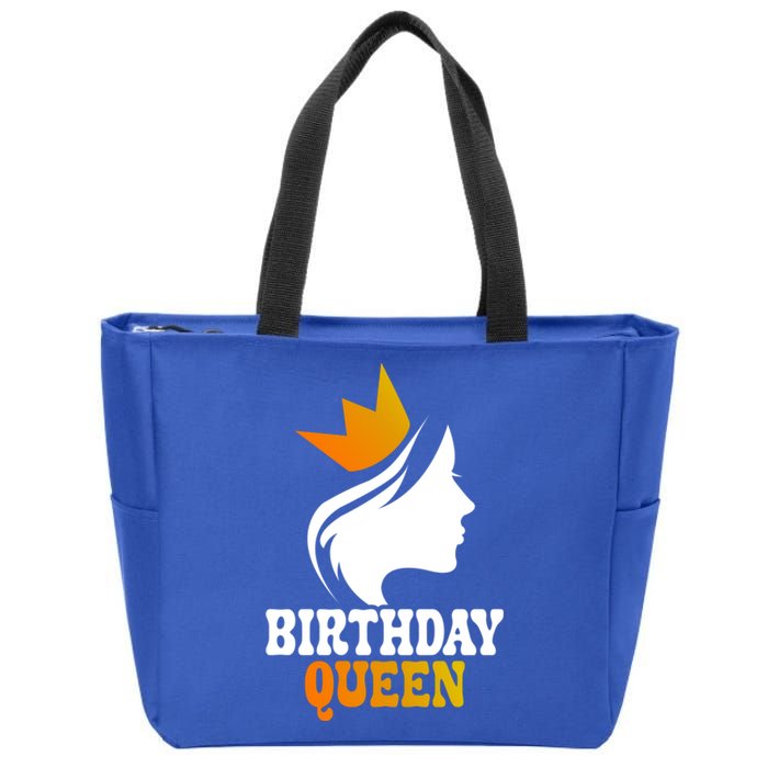 Birthday Queen Birthday Birthday Its My Birthday Cool Gift Zip Tote Bag