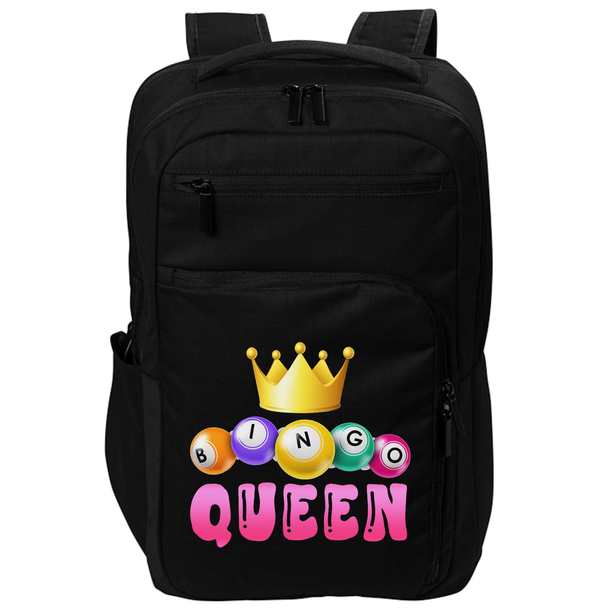 Bingo Queen Bingo Player Bingo Lover Bingo Impact Tech Backpack