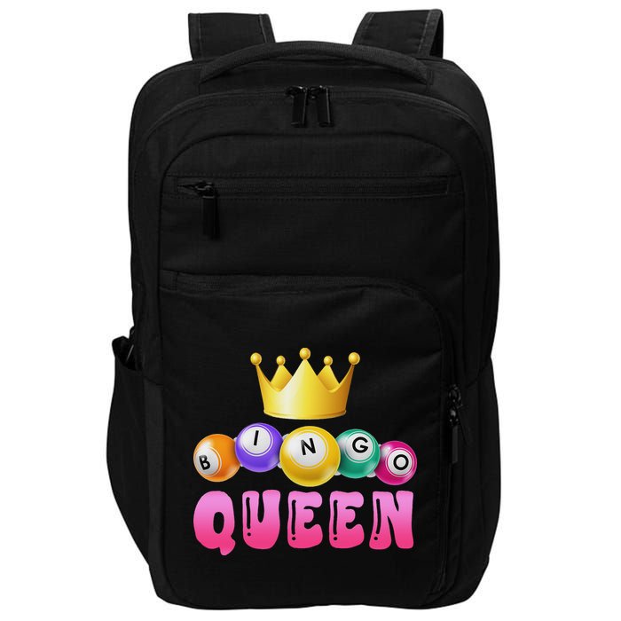 Bingo Queen Bingo Player Bingo Lover Bingo Impact Tech Backpack