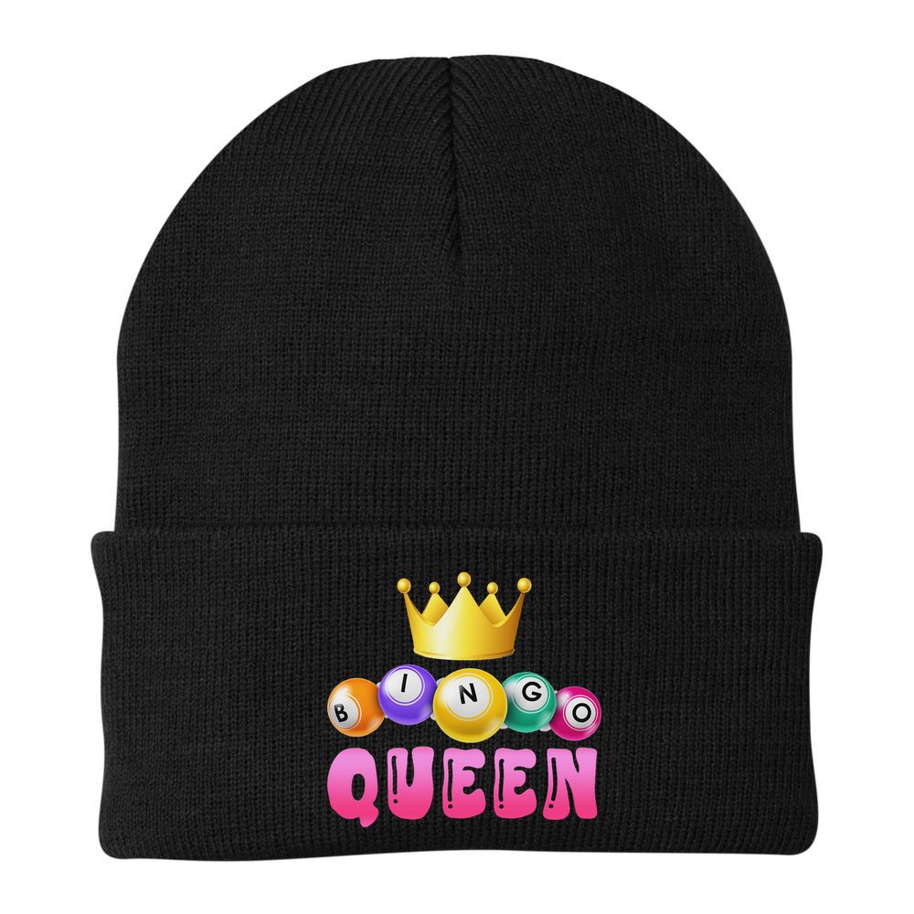 Bingo Queen Bingo Player Bingo Lover Bingo Beanie