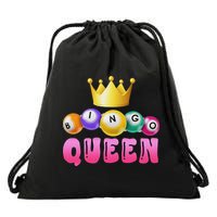 Bingo Queen Bingo Player Bingo Lover Bingo Drawstring Bag
