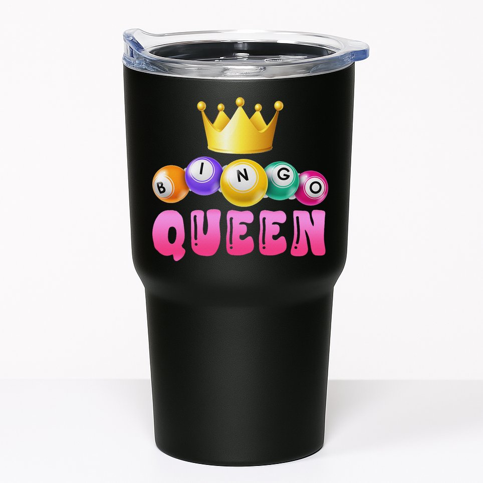 Bingo Queen Bingo Player Bingo Lover Bingo Tumbler