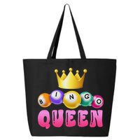 Bingo Queen Bingo Player Bingo Lover Bingo 25L Jumbo Tote