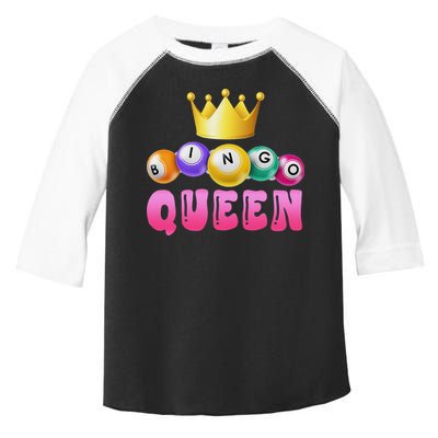 Bingo Queen Bingo Player Bingo Lover Bingo Toddler Fine Jersey T-Shirt