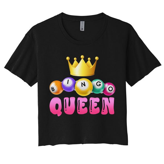 Bingo Queen Bingo Player Bingo Lover Bingo Crop Top
