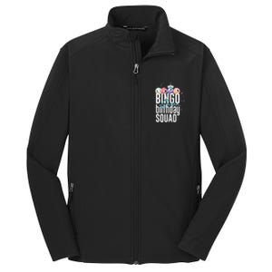 Bingo Queen Birthday Squad Core Soft Shell Jacket