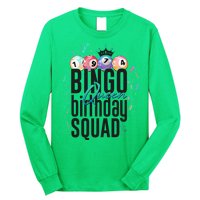 Bingo Queen Birthday Squad Long Sleeve Shirt