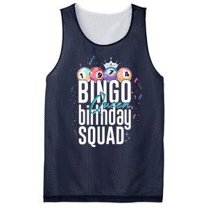 Bingo Queen Birthday Squad Mesh Reversible Basketball Jersey Tank