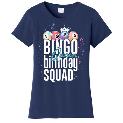 Bingo Queen Birthday Squad Women's T-Shirt